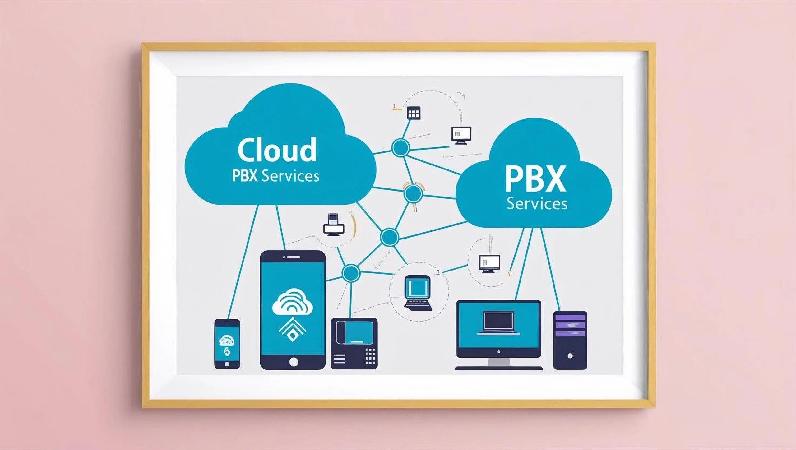 Cloud PBX Services diagram